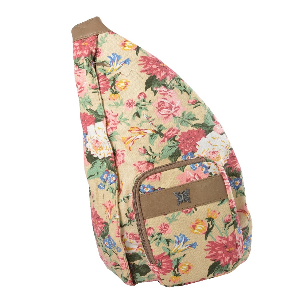 Floral BackPack One Shoulder Sling Bag Willa Joy  New